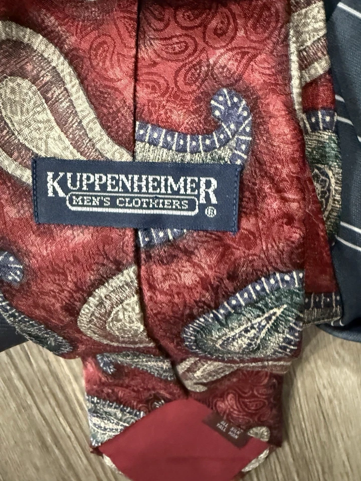 Corbata de hombre marca de lujo lote mixto de 21 corbatas clásicas 100 % seda Foto 4 de 4