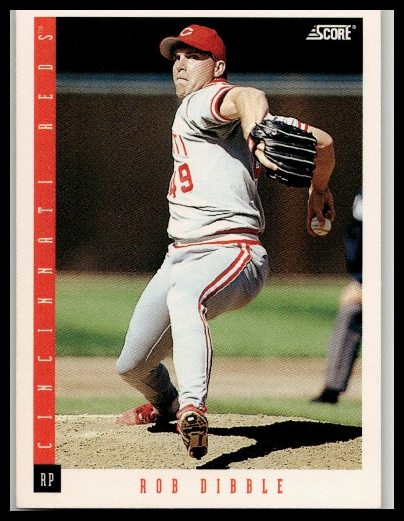 1993 Score #651 Rob Dibble