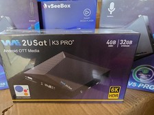 We2USat K3 PRO PLUS Authorized Distributor 30 Day Satisfaction Guarantee