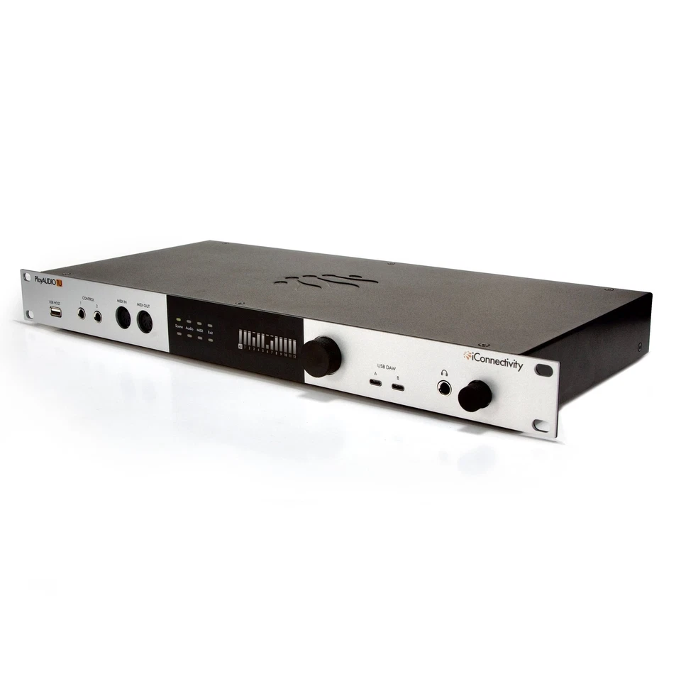 iConnectivity PlayAUDIO1U Live Audio Interface - Ethernet Audio Interface - Bild 2 von 4