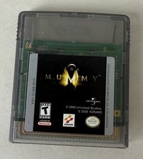 The Mummy (Nintendo Game Boy Color GBC) Good Cond Authentic & Tested Ships Fast