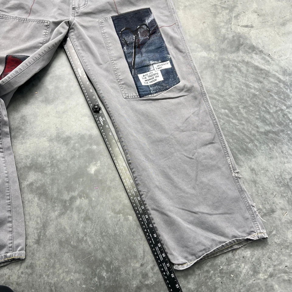 Pantalones de mezclilla vintage Ecko Unltd gris colección Marvel Daredevil talla 40 Foto 2 de 4