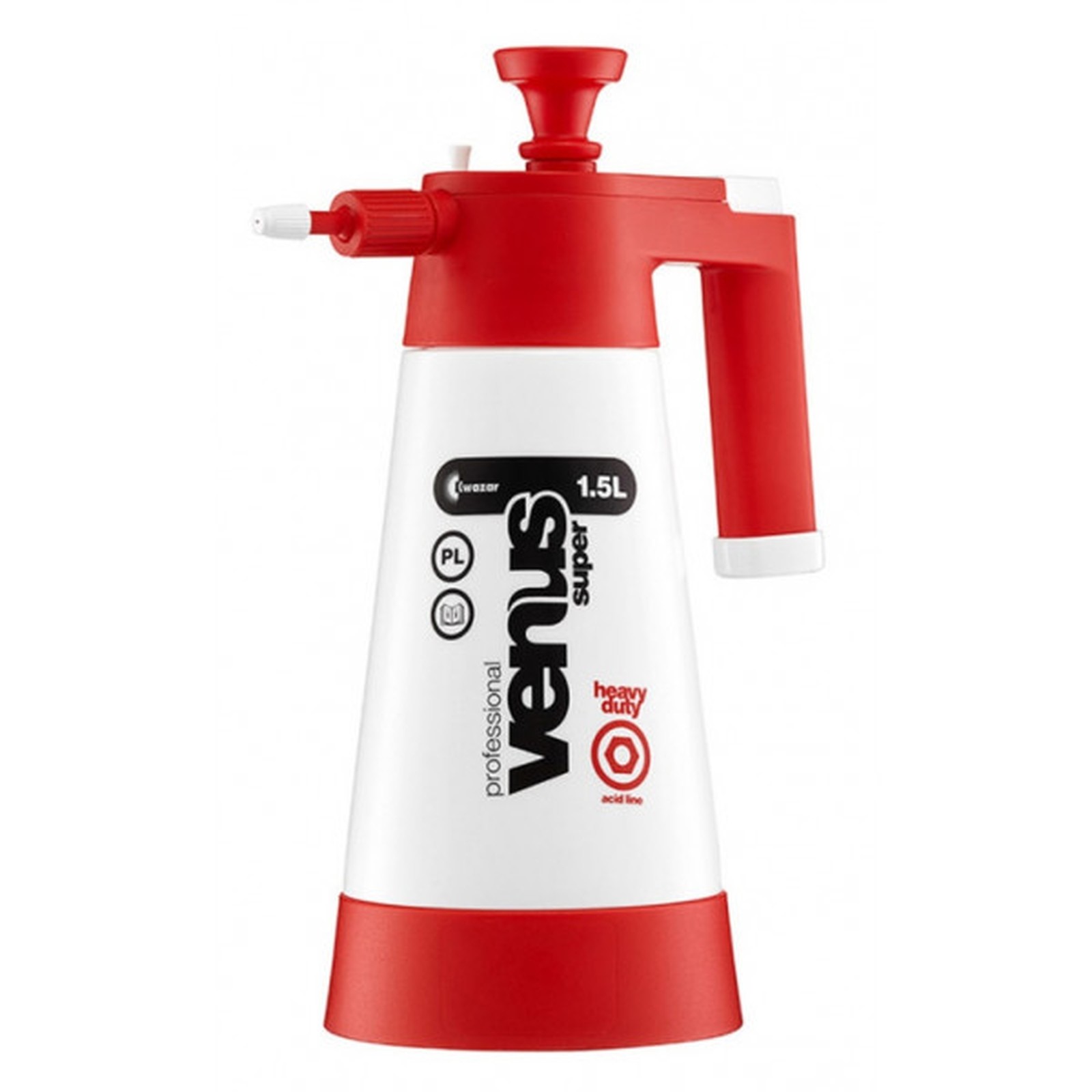 Kwazar Venus 1.5 Litre Heavy Duty Pressure Sprayer - Martin Cox TRADRED15