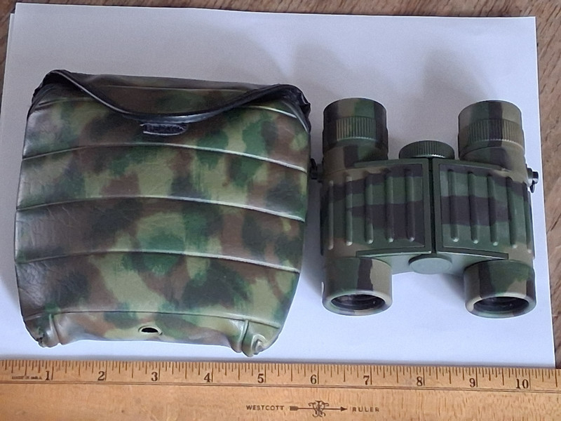CABELA'S 10x25 BINOCULARS CAMO WATERPROOF WIDE ANGLE w CASE JAPAN VORTEX