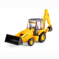 NEW RAY NEW HOLLAND B110C EXCAVATOR WITH LOADER 16,5cm DIE CAST MODEL NEW IN BOX