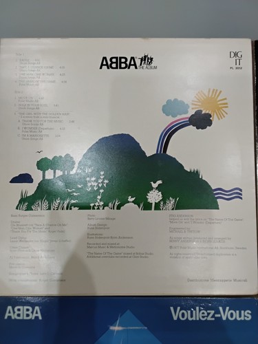 LOTTO 4 LP VINILI ABBA - Voulez-vous/Arrival/The Visitors/The Album - Foto 7 di 18