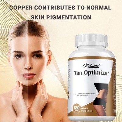 Tan Optimizer Capsules - with Vitamin C & E, Zinc, Copper & Selenium - 120pcs