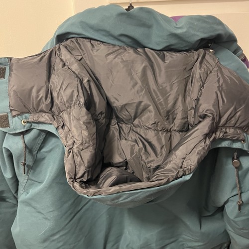 Vintage Eddie Bauer Premium Goose Down Ridge Line Parka Puffer Coat Men’s Small - Picture 9 of 11