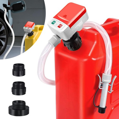 #ad #ad Battery Powered Electric Gas Oil Liquid FuelTransfer Pump 3.2 GPM w Stop Sensor $47.98