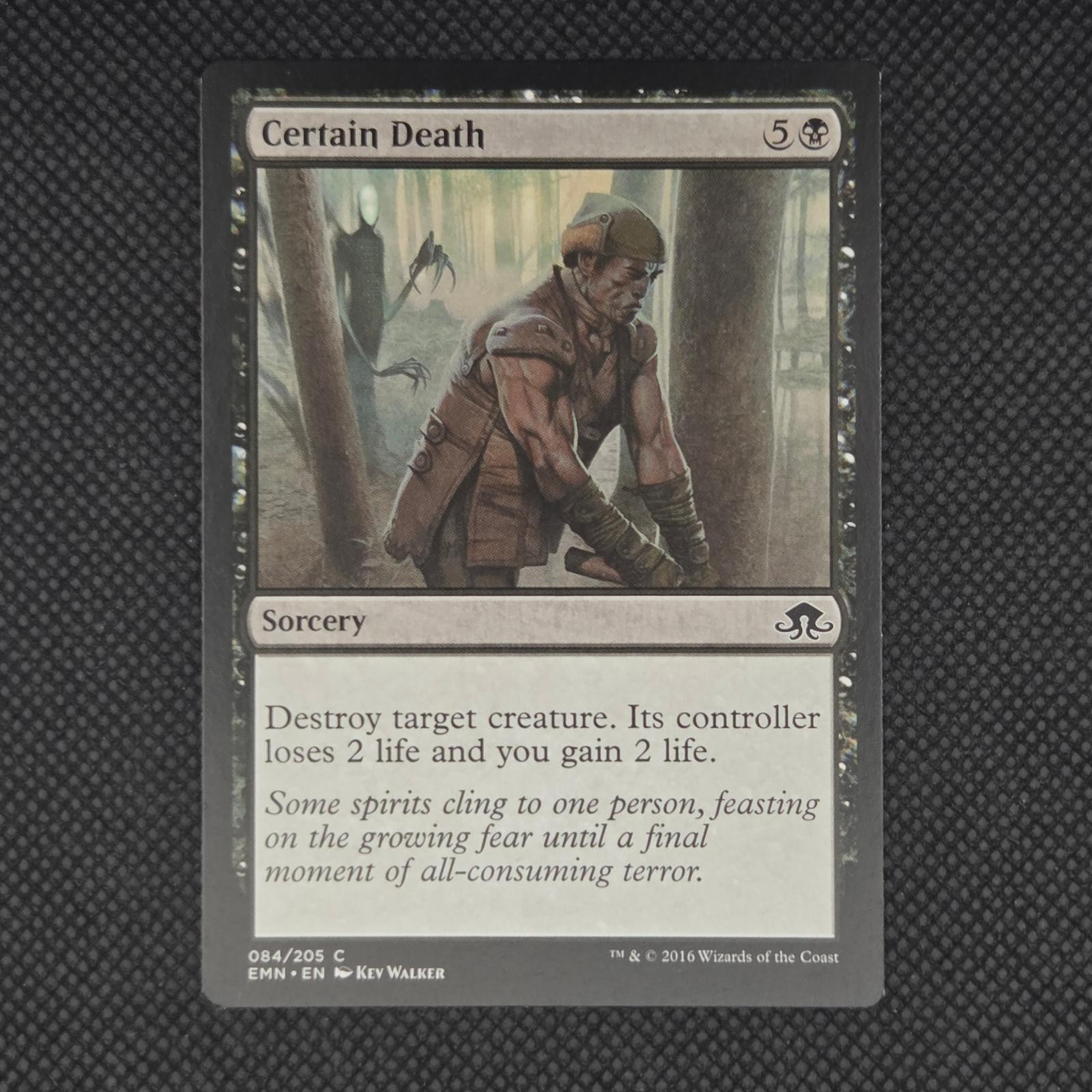 Certain Death 84 Common Eldritch Moon Magic: The Gathering MP