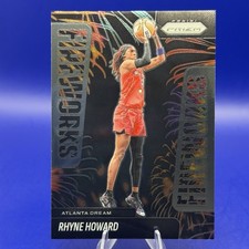 2025 Panini Prizm WNBA Basketball Rhyne Howard Fireworks #5 Atlanta Dream