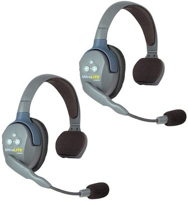 EARTEC UL2S UltraLITE Full Duplex Wireless Headset Communication for 2 Users ...