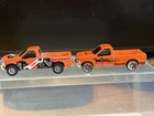 2-Vintage Maisto 2002 Ford F350 Super Duty HARDWARE/HORSE PICK UP TRUCK TONKA HF
