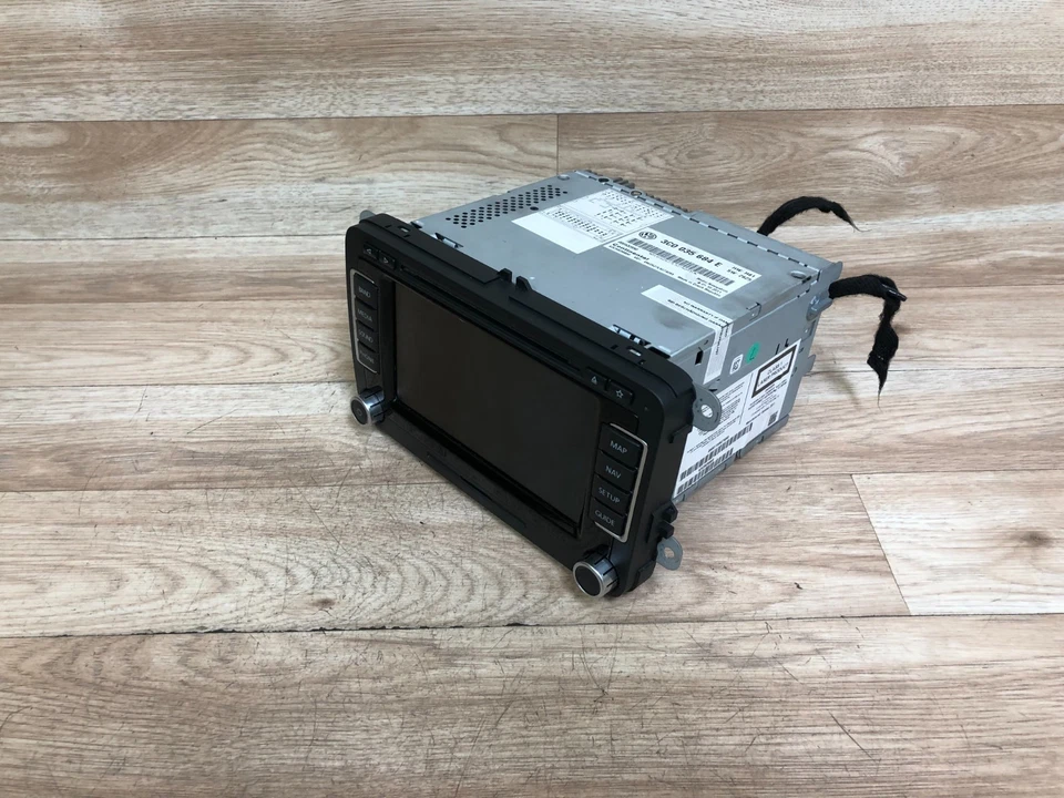 VOLKSWAGEN JETTA PASSAT CC OEM RÁDIO NAVEGAÇÃO FRONTAL MONITOR DE TELA ESTÉREO 2 - Imagem 3 de 4