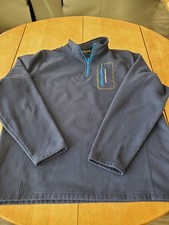 Under Armour Mens Sweatshirt 2XL Quarter Zip Fleece Athletic Long Sleeve Pocket