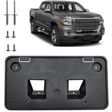 For GMC Canyon 2021 2022 Front License Plate Frame Tag Holder Bracket 84461482