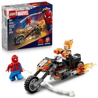 Lego Marvel Spider-Man Vs. Ghost Rider Motorcycle Battle 76335 Minifiguren Set