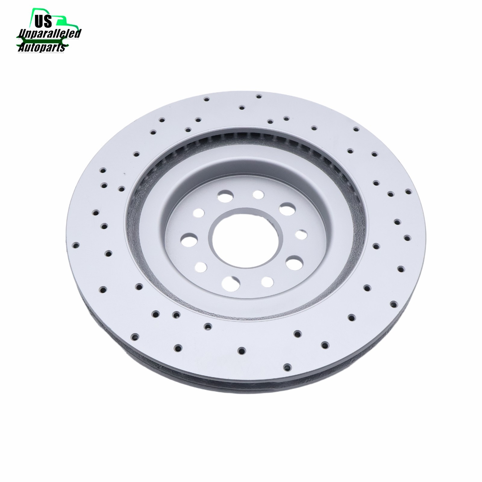 Rear Drilled ventilated brake disc Set For Maserati Ghibli Quattroporte 2017-21