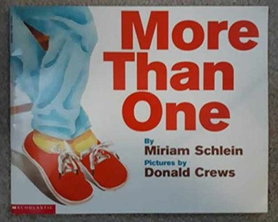 More Than One - Paperback, by Miriam Schlein - Very Good