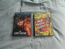 The Lonely Woman 1976 And Not Tonight Henry 1960 DVD Lot Brand New Sealed