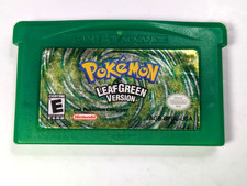 Pokemon LeafGreen Game Boy Advance authentic