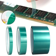Green Polyester Tape, High Temp Masking Tape, Powder Coating, Adhesive CW
