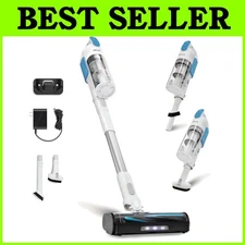 Removable Battery Stick Vacuum for Pet Hair & Hard Floors