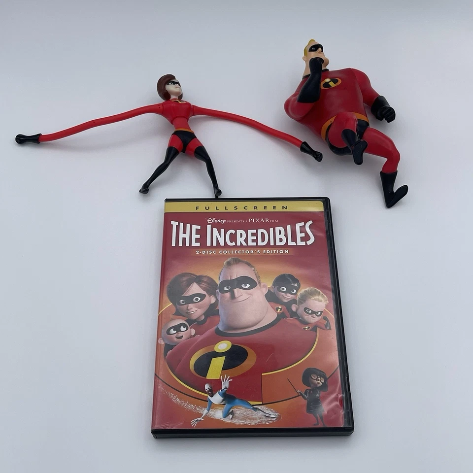 The Incredibles 2-Disc Collector’s Edition DVD + 2 Action Figures Disney Pixar - Image 2 of 4