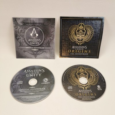Assassins Creed Origins & Unity  Original Soundtrack Bundle Paket 2x CDs