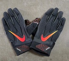 Nike Superbad 5.0 NFHS NCAA Football Gloves Men's Size 3XL CJ9339 Cheetah 