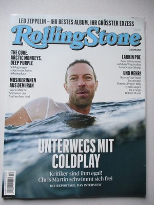 Rolling Stone Februar 02/2025 Coldplay, The Cure, Arctic Monkeys, Deep Purple