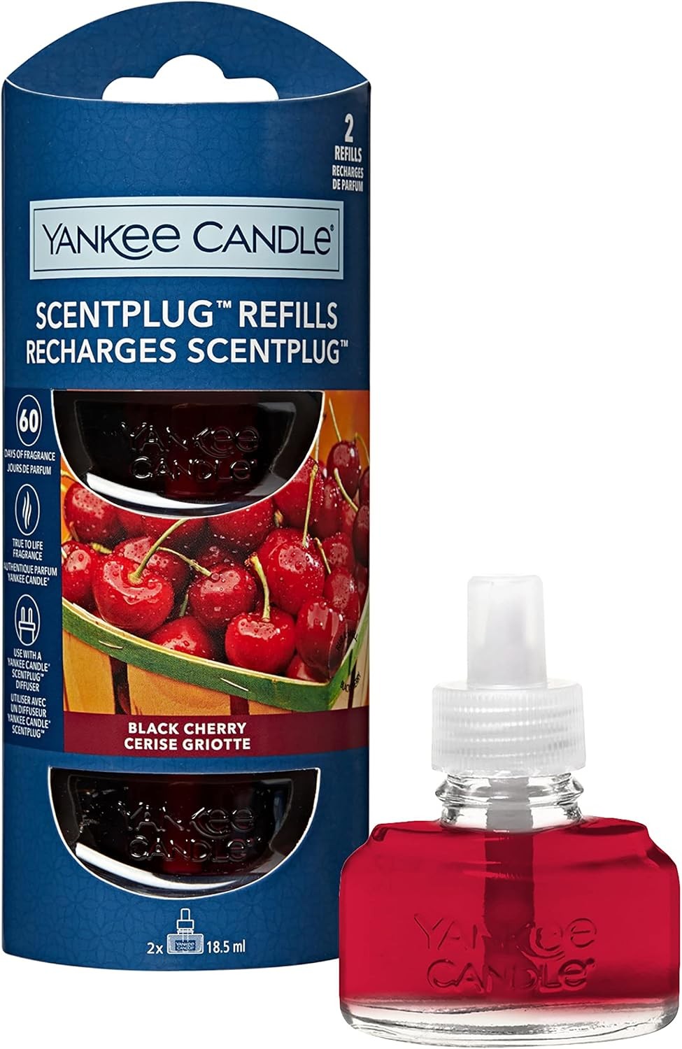 Black Cherry Yankee Candle ScentPlug Refills (Pack Of 2) - Image 4