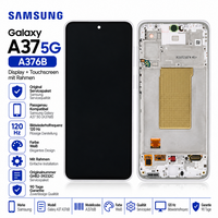 Original Samsung Galaxy A37 5G A376B Super Amoled Display Rahmen Weiß 120Hz