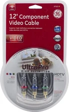 GE Ultra Pro High Definition 12ft Component Video Cable 87605