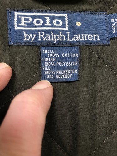 Vintage Polo Ralph Lauren Jacket Extra Large Tan Hunting Snap Chore Barn Field - Picture 4 of 19