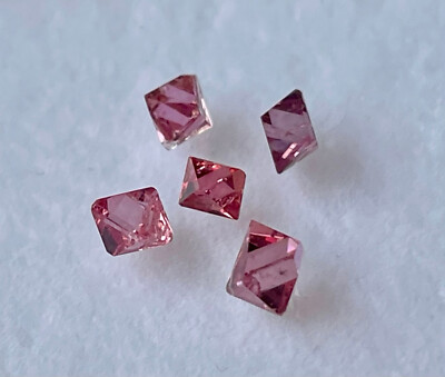 Natural 100% VS 5 Pcs 2.81 Pink Angle cut Spinel, MOGOK.Gemstone