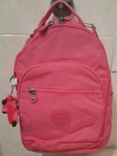 Nueva MOCHILA TABLET PEQUEÑA KIPLING SEOUL KI4082 EX6 BURBUJA POP ROSA NUEVA CON ETIQUETAS