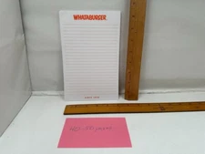 Whataburger Notepads Notes Desk **READ**