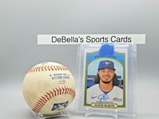 2021 Topps Heritage Minor League AUSTIN MARTIN Real One Auto GCL Blue Jays