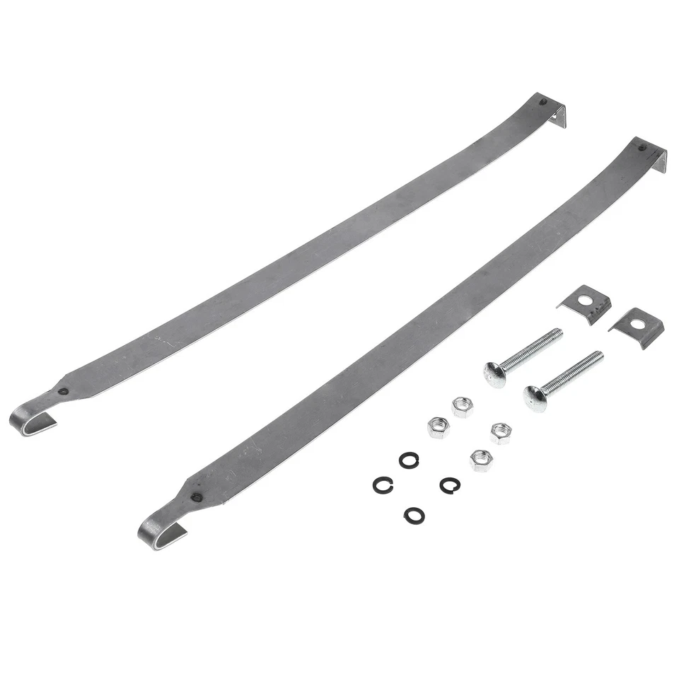 Correa de tanque de combustible 2 piezas para Chevrolet Impala Bel Air Biscayne 1961 1962 1963 1964 Foto 3 de 4