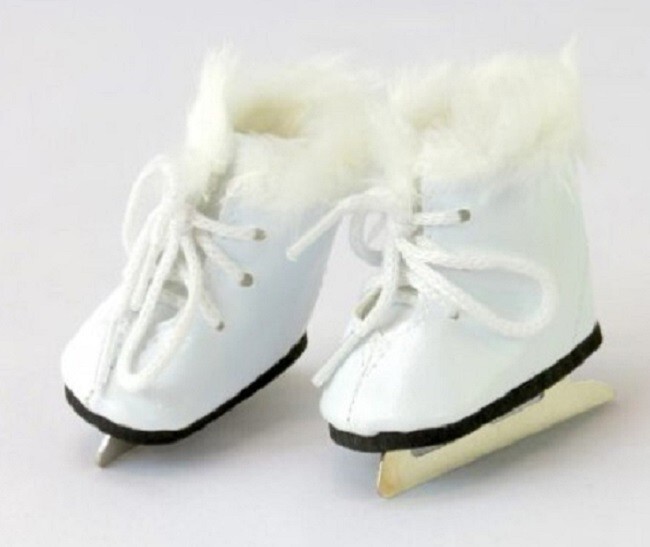 WW Sportswear, Complete 3-Piece Ice-Skating Costume Set for 14-14.5 Inch Dolls