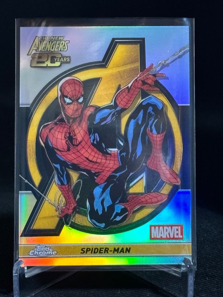 2025 Topps Chrome Marvel Spider-Man The New Avengers 20th