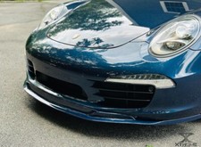 Paintable Black Front Bumper Lip Spoiler For 12-16 Porsche 911 Carrera 991.1