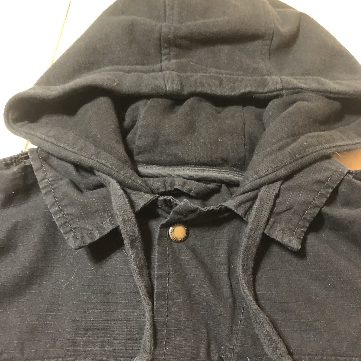 H & M (L.O.G.G.)LABEL OF GRADED GOODS COTTON JACKET WITH H & M (L.O.G.G.)LABEL OF GRADED GOODS COTTON JACKET WITH