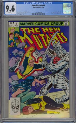 Nuevos cómics de Marvel 1983 de Mutants #6 CGC 9,6 casi nuevo + wp vs. víbora y plata samurai - Imagen 1 de 1