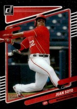 2021 Donruss Clearly #5 Juan Soto Washington Nationals