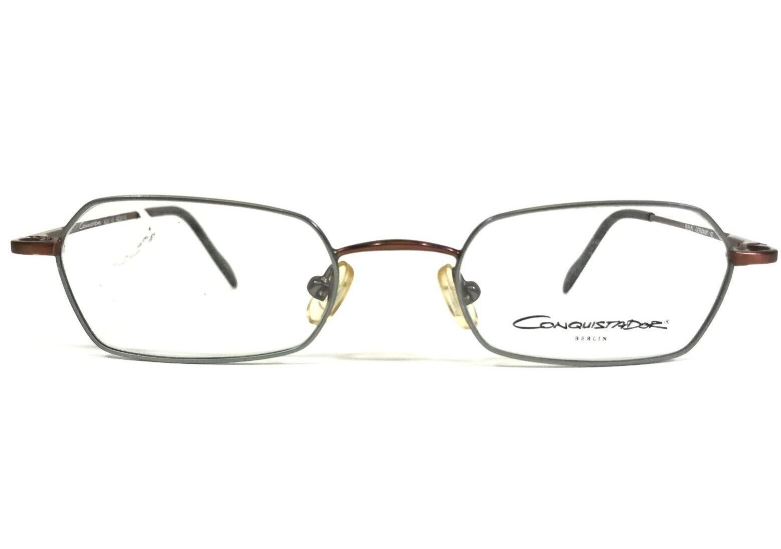 Винтажная оправа для очков Conquistador Petite MJ24 02 в блестящей коричнево-серой оправе 45-20-140