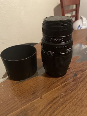 SIGMA 70-300 MM1:4-5.6 MACRO SUPER LENS FOR CANON AF Tested