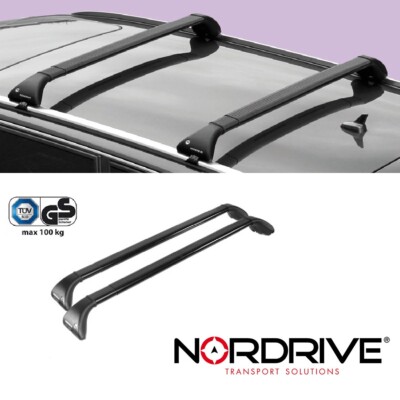 NORDRIVE SNAP Dachträger für FORD GALAXY 2 - Geschlossene Reling - 2006-2015