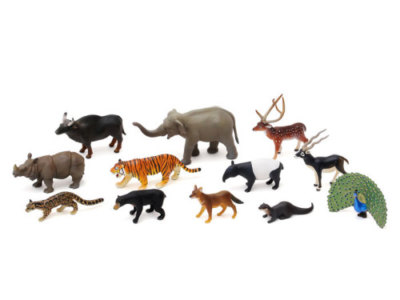 Zoogeography 2 Oriental Region PVC Figure Set 12 pcs In Box